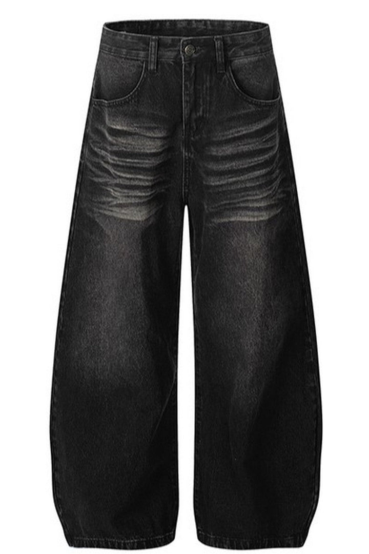 Black Whiskered Blade Jeans