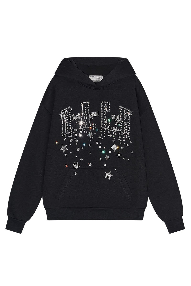 Galaxy Rhinestone Street Hoodie