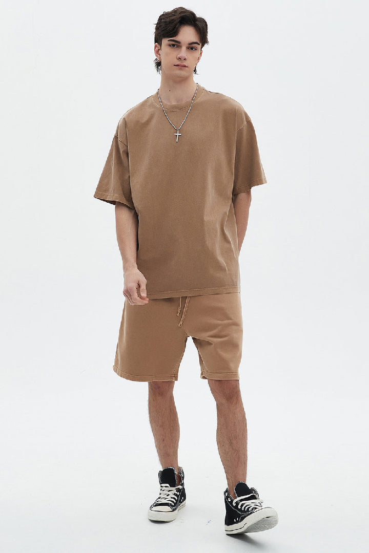 Oversized Washed Shorts