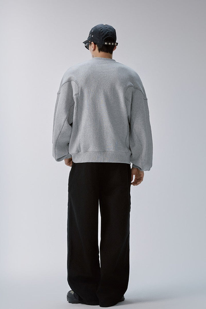 Embroidered Logo Heavyweight Sweatshirt