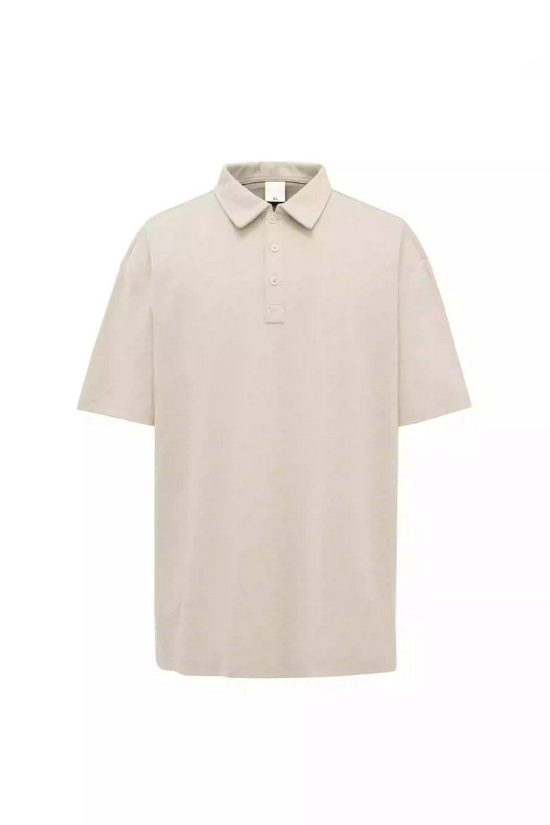 Textured Relaxed Fit Polo Shirt