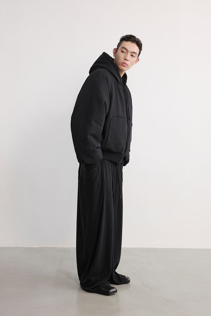 Oversized Reversible Nylon Bomber