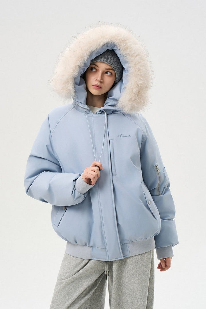 Detachable Fur Parka Jacket