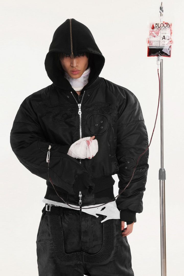 Triple Sleeve Bomber Jacket