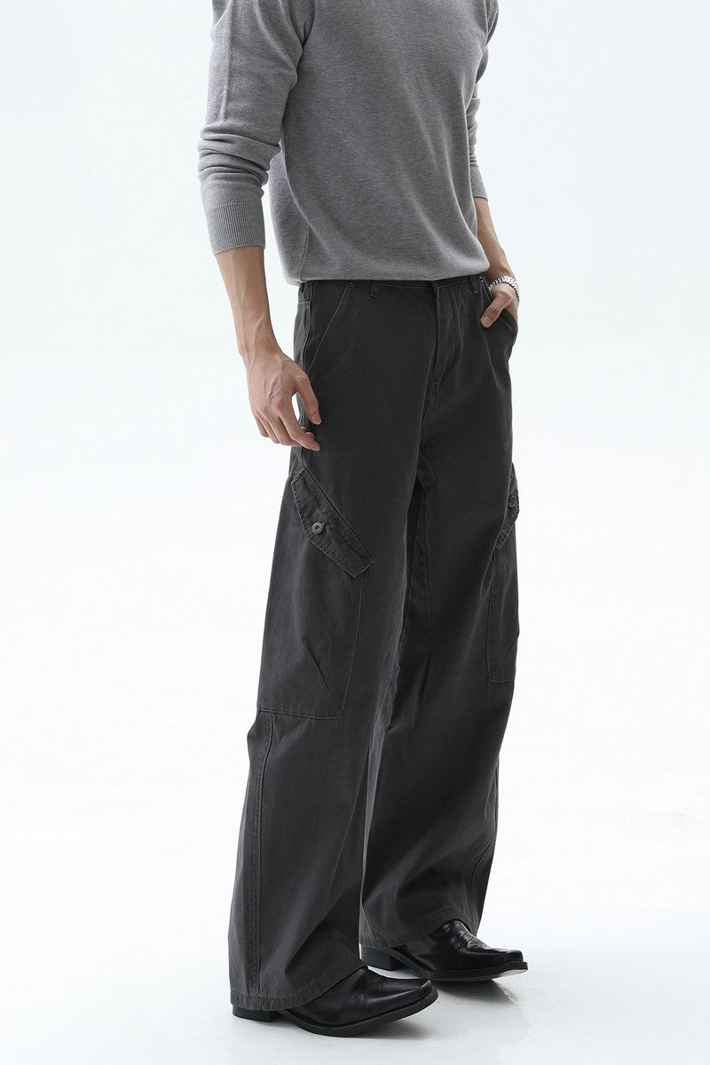 Vintage Multi Pocket Cargo Jeans