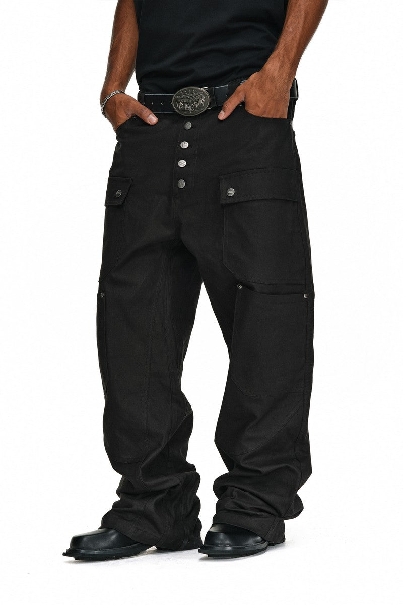 Vintage Canvas Cargo Pants