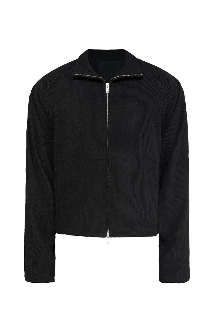 Corduroy Double Zip Jacket