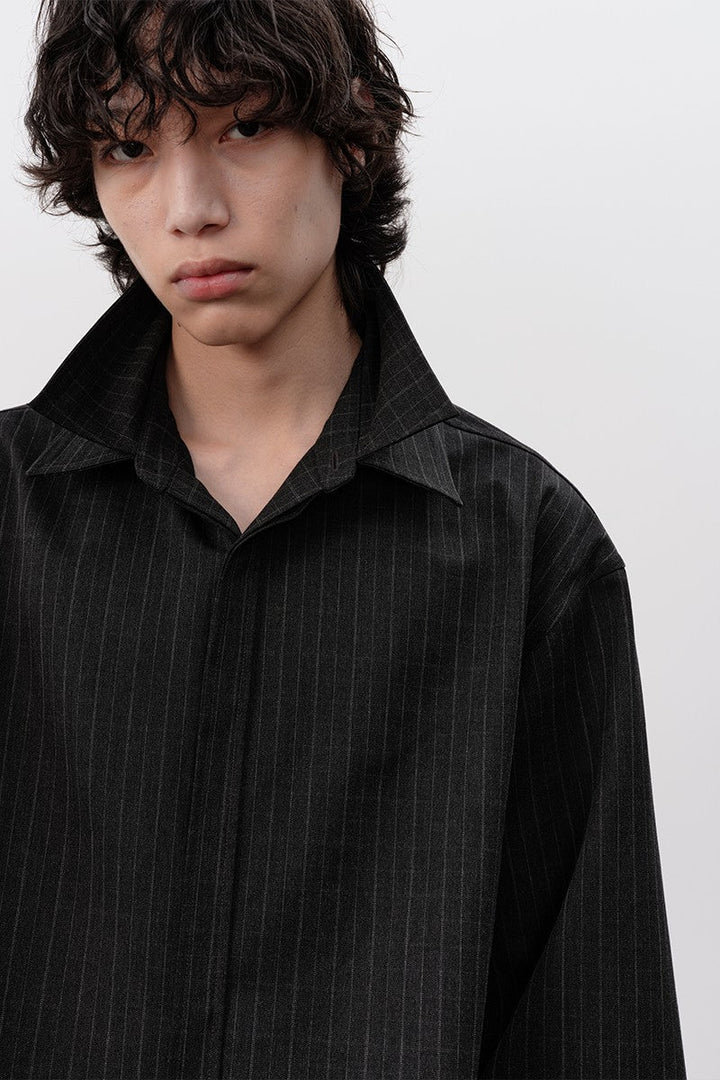 Reversible Plaid Overshirt