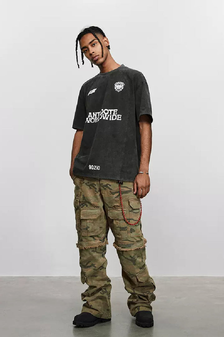 Military Camo Cargo Pants