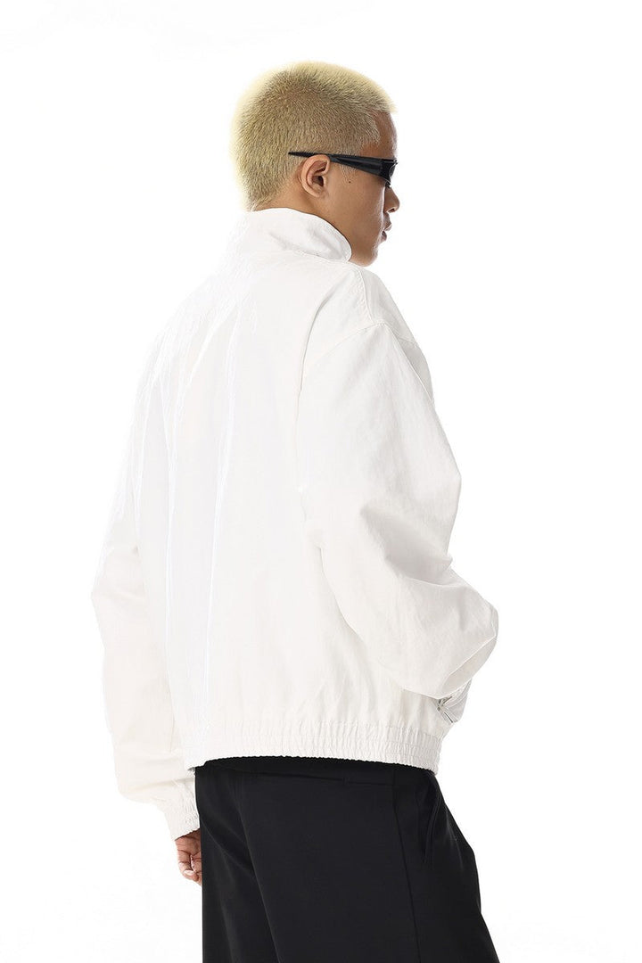 Short Mock Neck Jacket