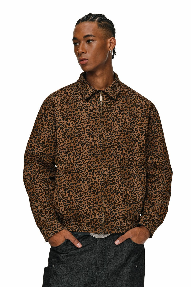 Reversible Detroit Leopard Jacket