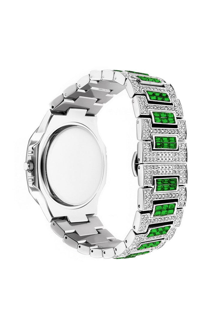 Iced Nautilus Quartz Watch