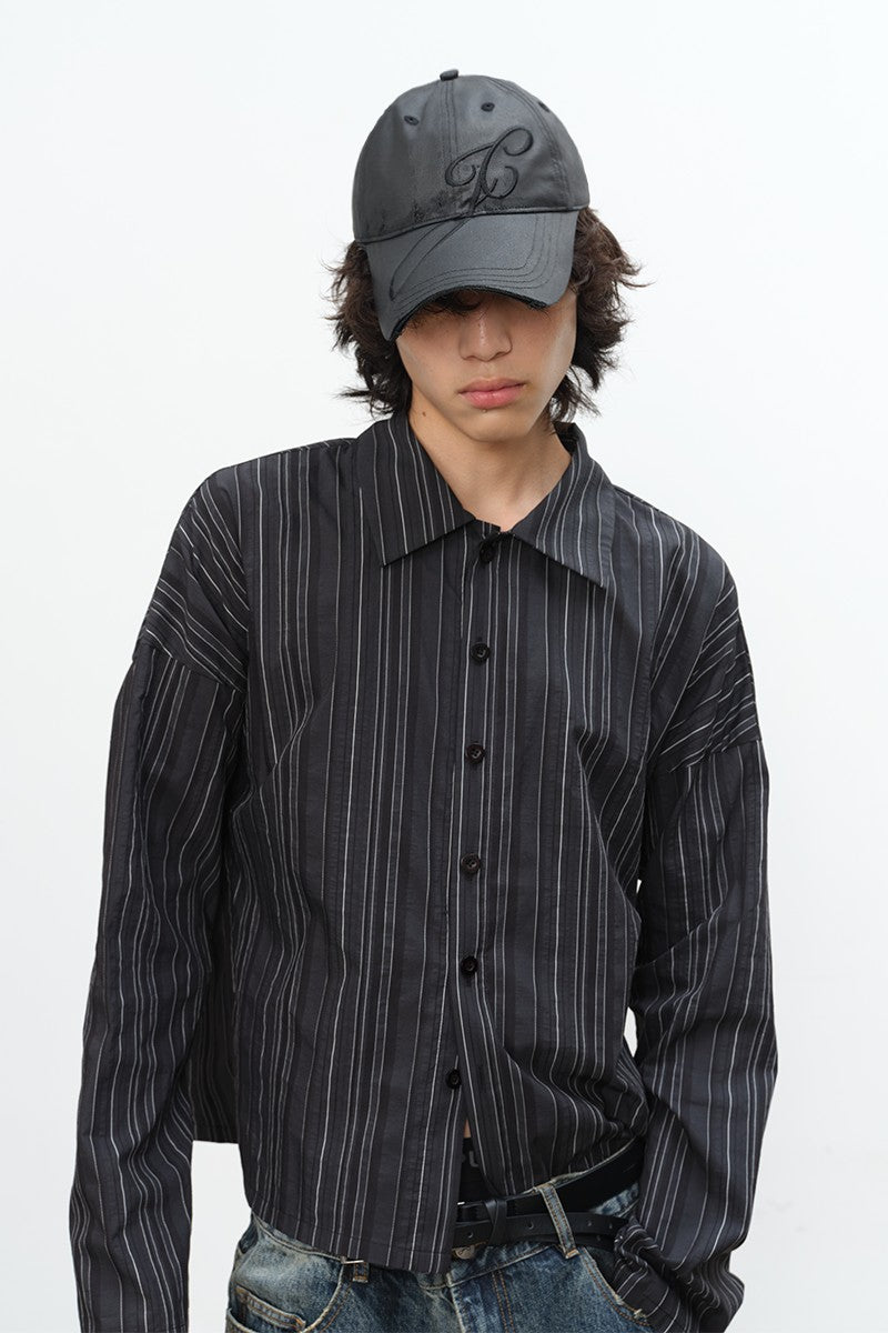 Waxed Embroidered Peaked Cap