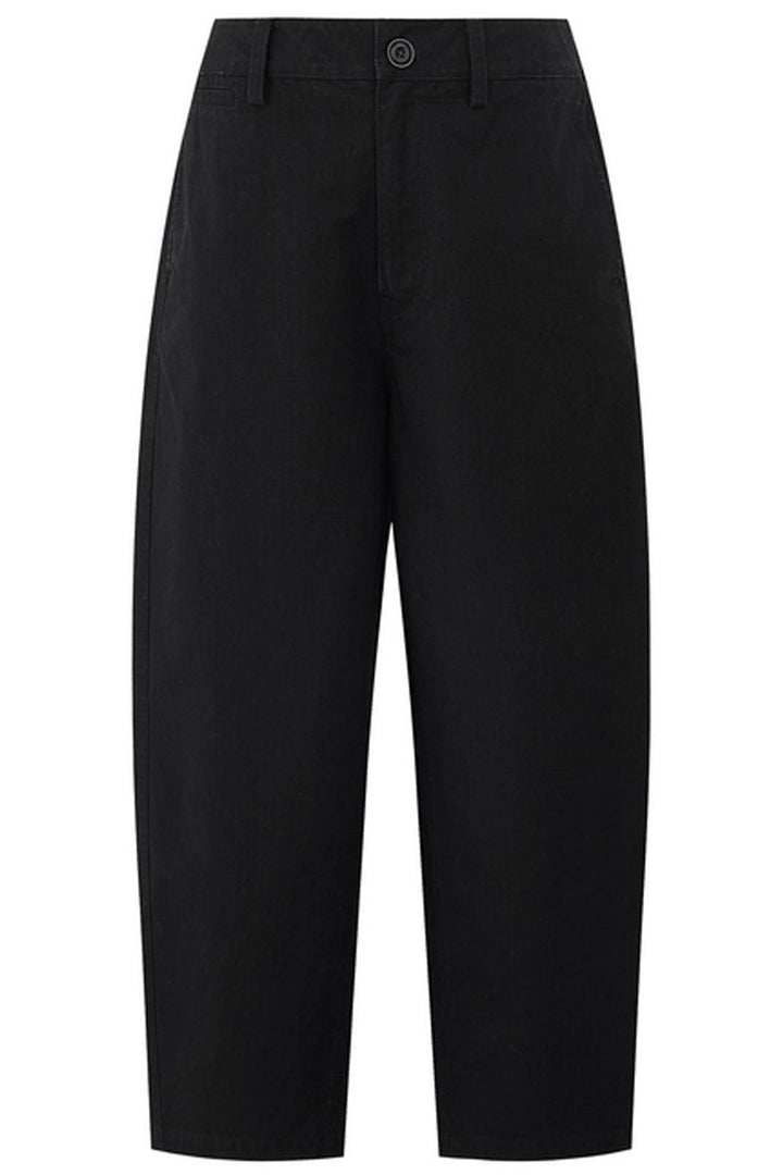 Vintage Cotton Banana Wide-Leg Pants