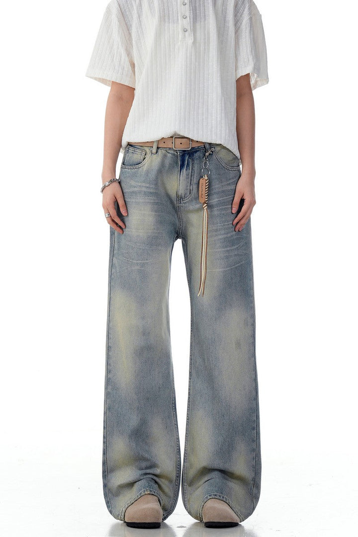 Haze Blue Whisker Jeans