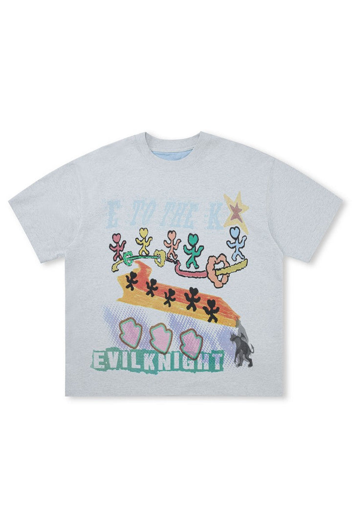 Colorful Graffiti Graphic Tee