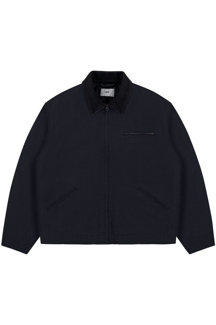 Washed Canvas Padded Detroit Work Jacket