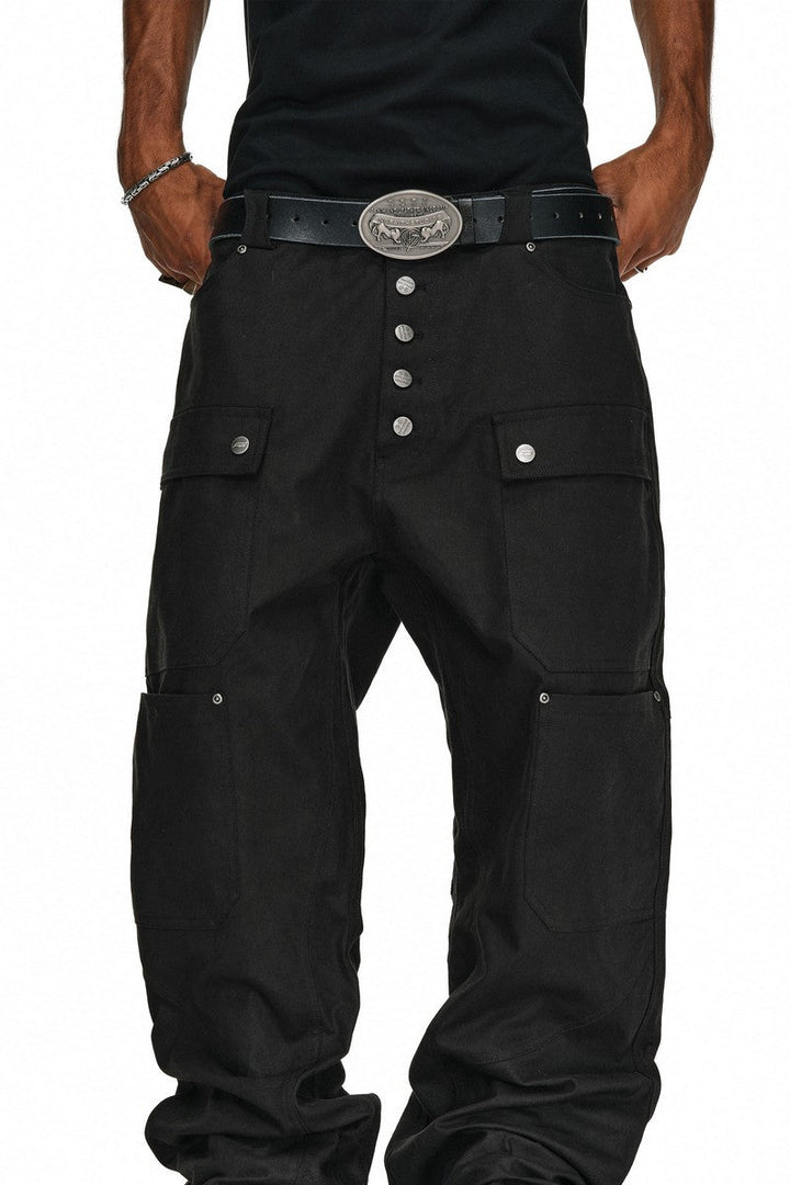 Vintage Canvas Cargo Pants