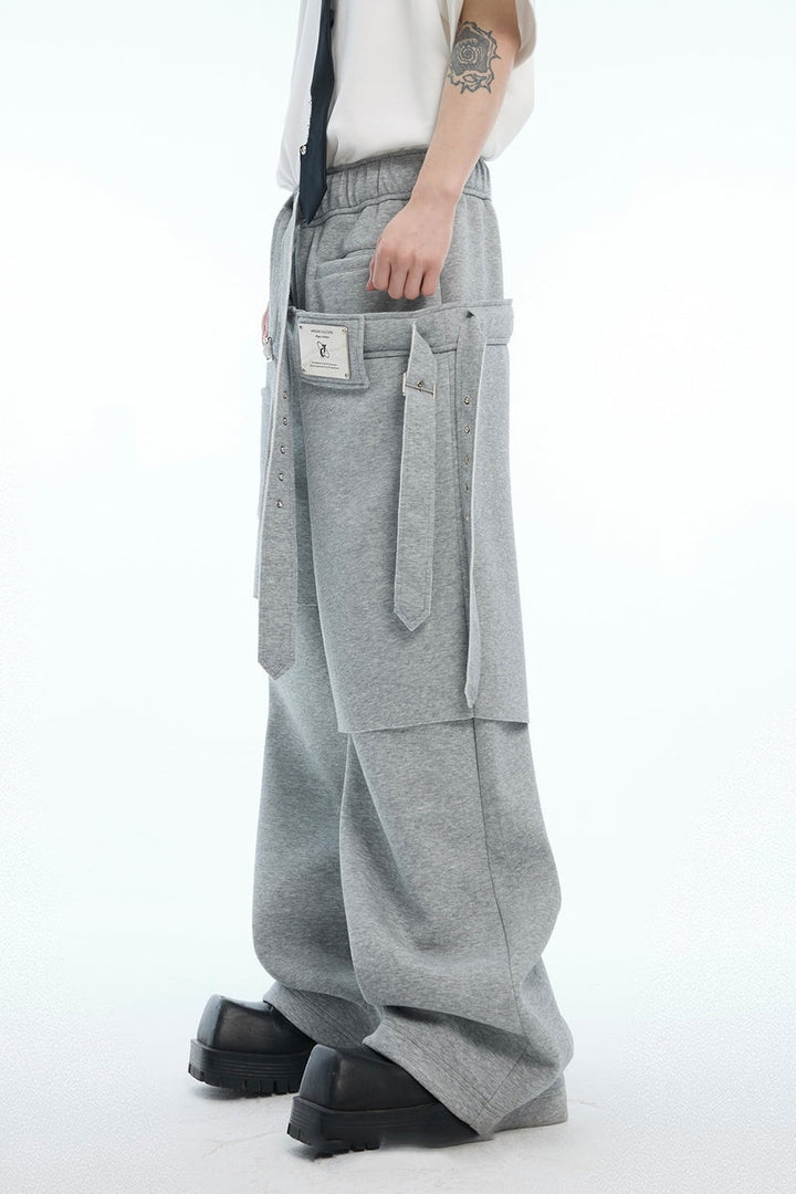 Layered Ribbon Sweatpants
