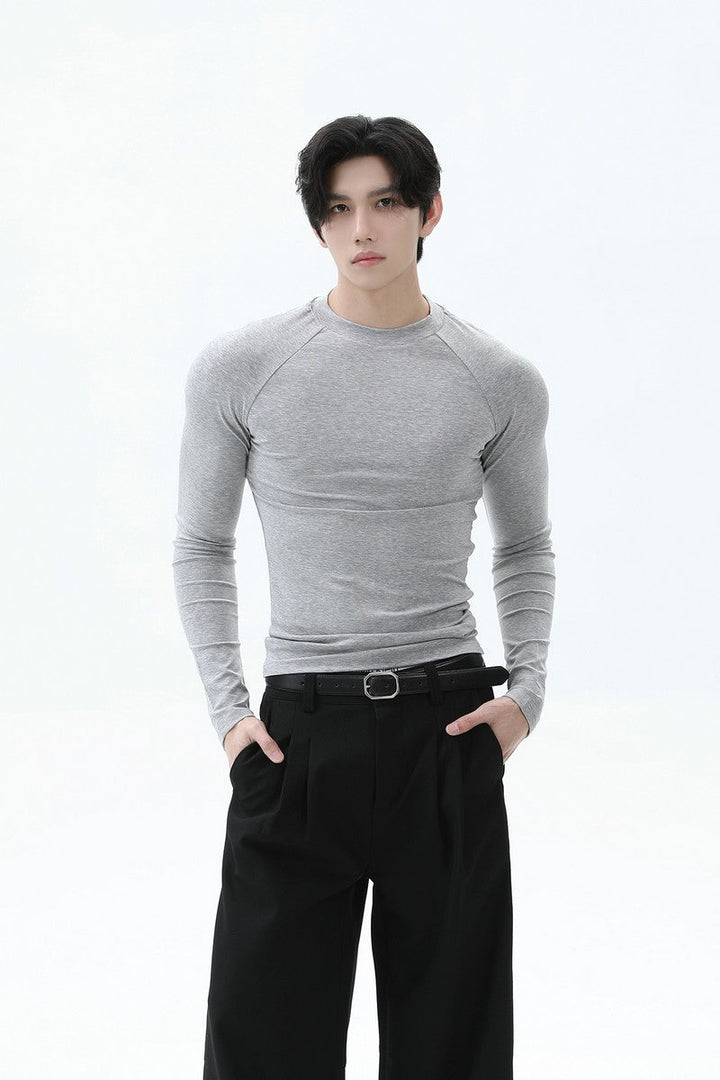 Slim Fit Raglan Gym Tee