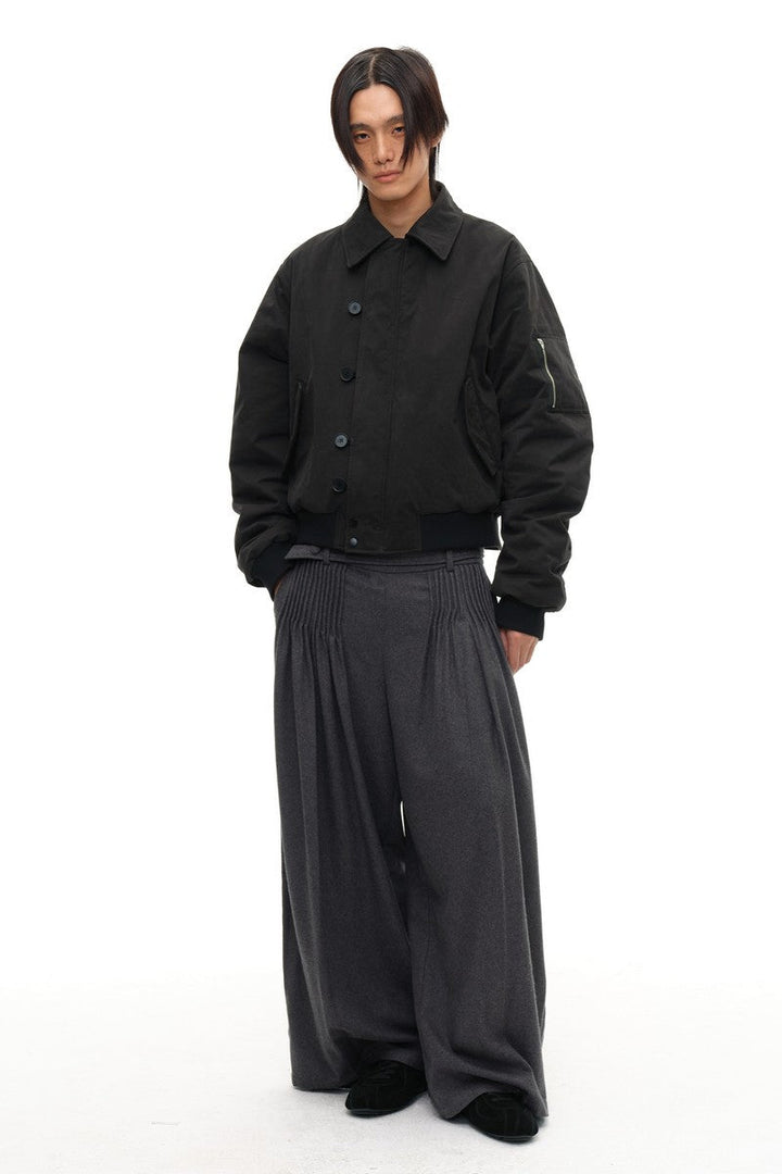 Distressed N2B Padded Jacket