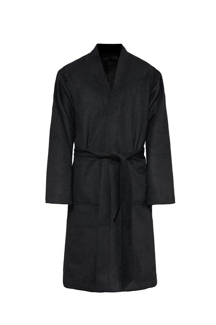 Wrap Wool Robe Coat
