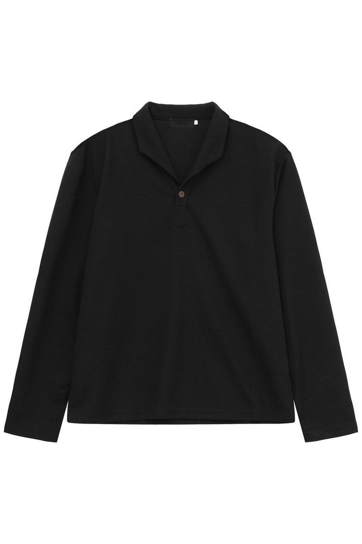 Waffle Textured Polo Shirt