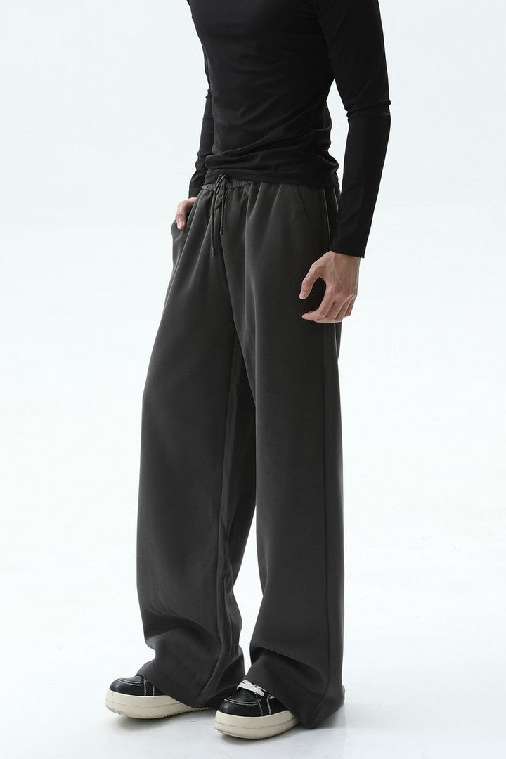 Drawstring Straight Leg Sweatpants