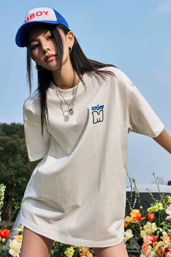 Colorblock M Logo T-Shirt