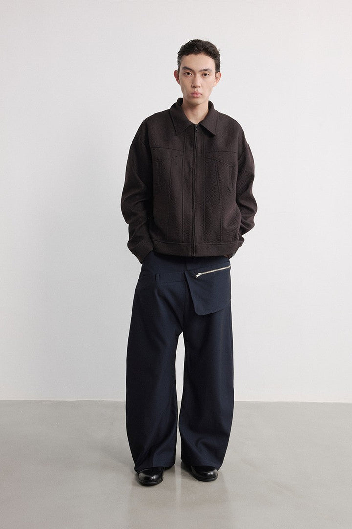 Double Waist Cargo Trousers