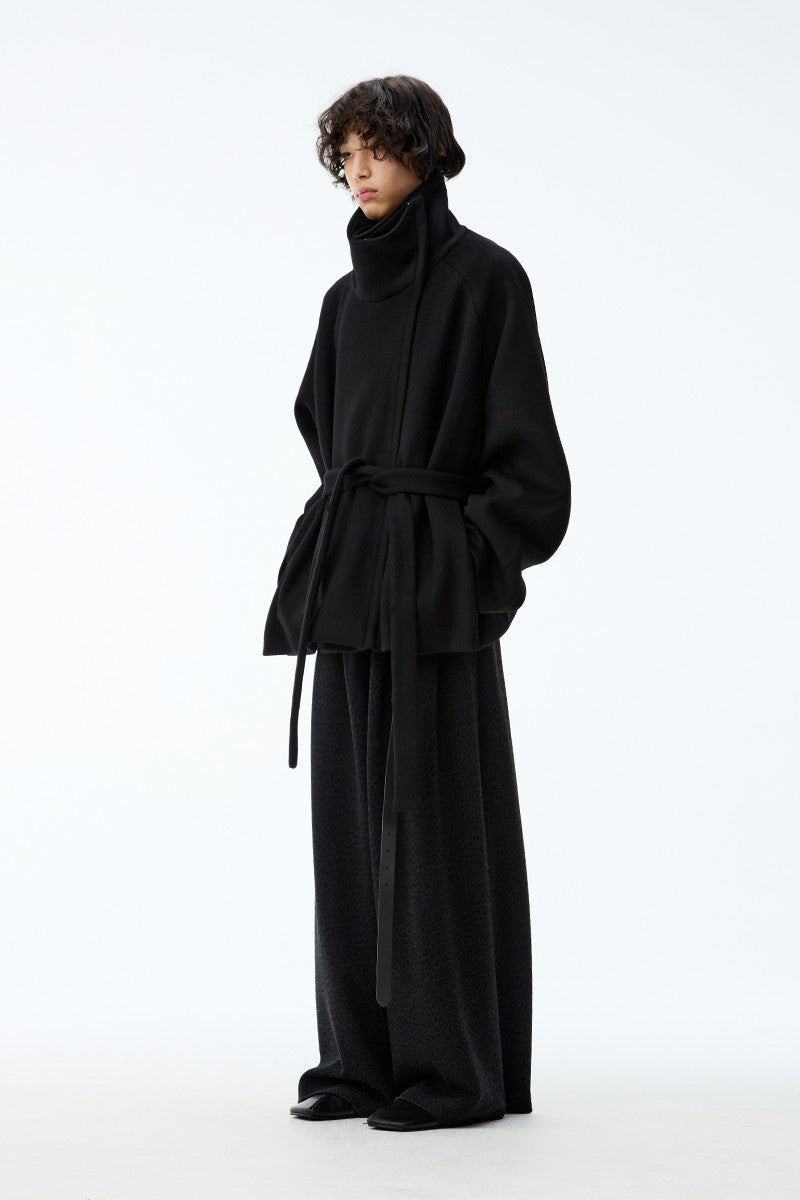 Asymmetric Zip Coat