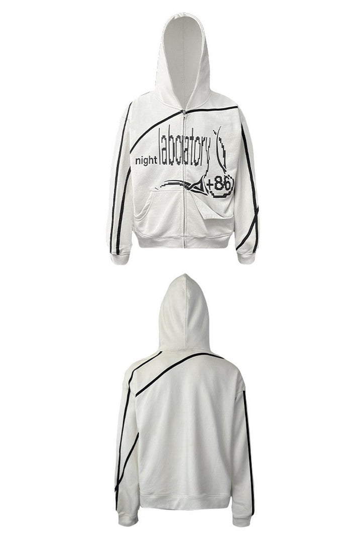 Mosaic Patch Homeless Hoodie