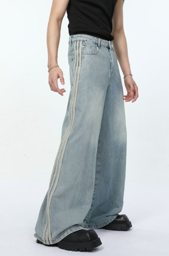 Vintage Loose Washed Jeans