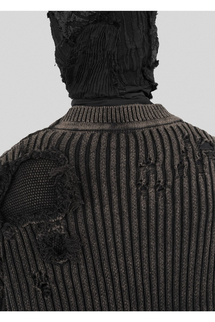 Destroyed Knit Sweater