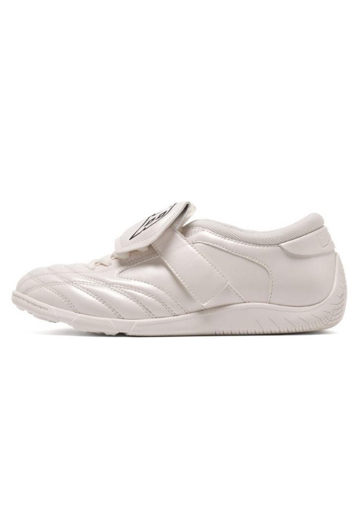 Pearl White Mary Jane Trainers