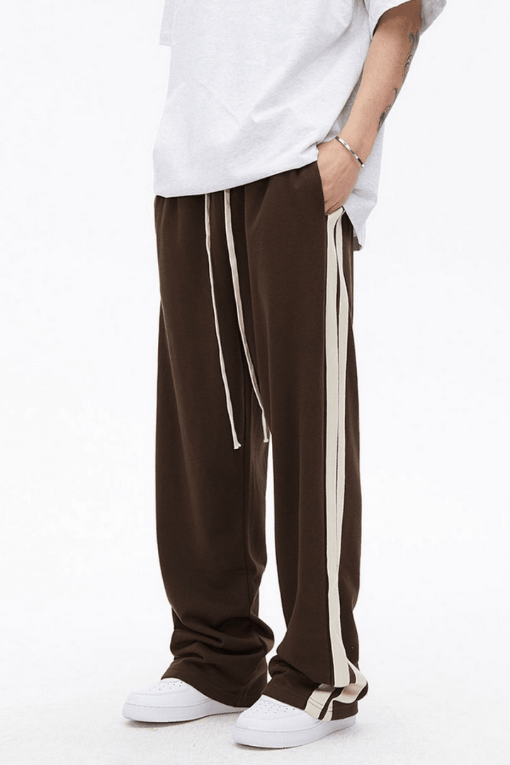 Stitching Track Loose Sweatpants