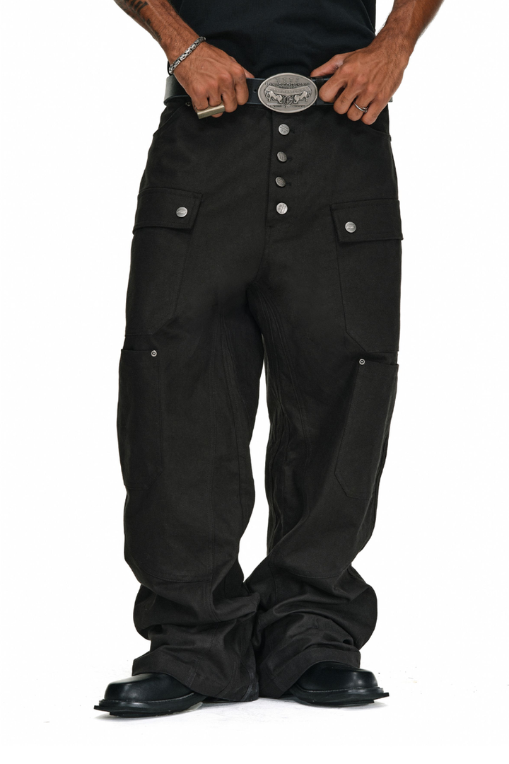 Vintage Canvas Cargo Pants