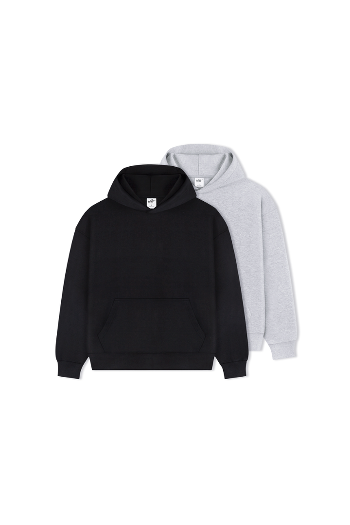 Boxy Pullover Air Layer Hoodie