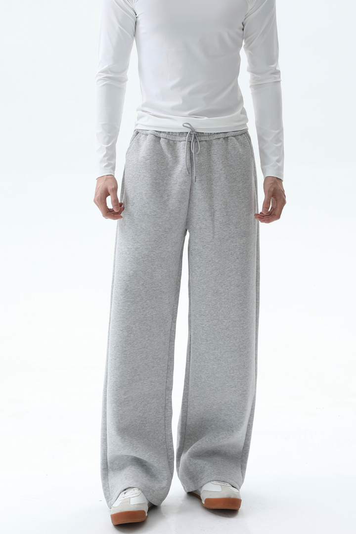 Drawstring Straight Leg Sweatpants
