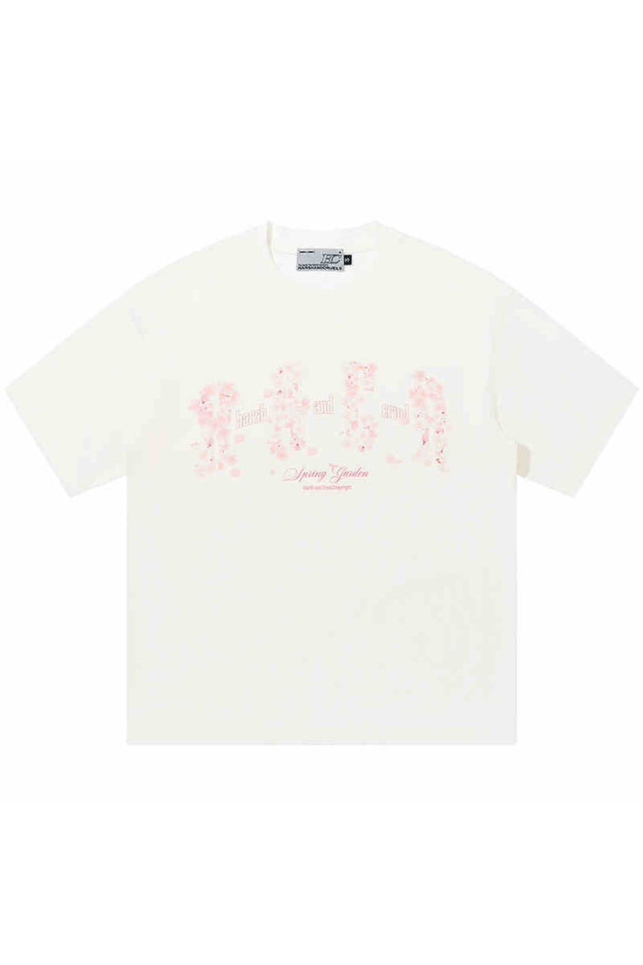 Falling Sakura Graphic Tee