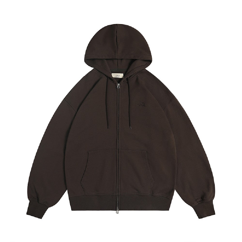 Basic Zip-Up Hoodie