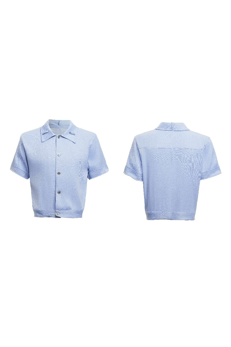 Textured Short Sleeve Shirt