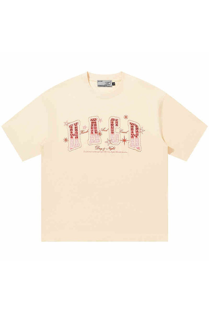 Gradient Knit Patch Tee
