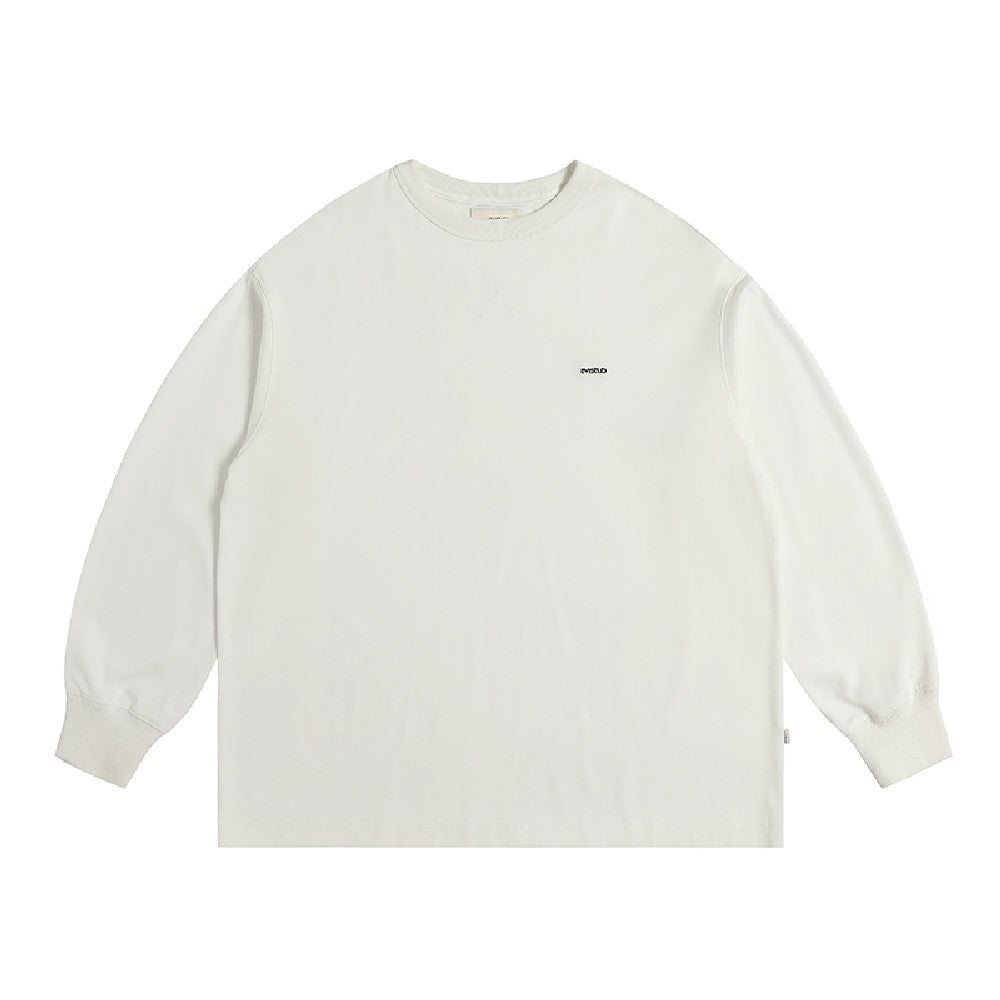 Island Cotton Round Neck L/S Tee