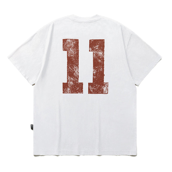 11 Print Boxy Retro Tee