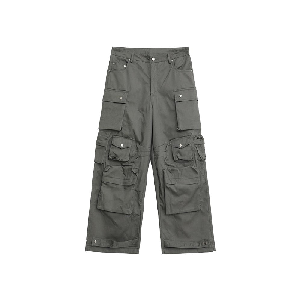 Multi Pockets Loose Cargo Pants