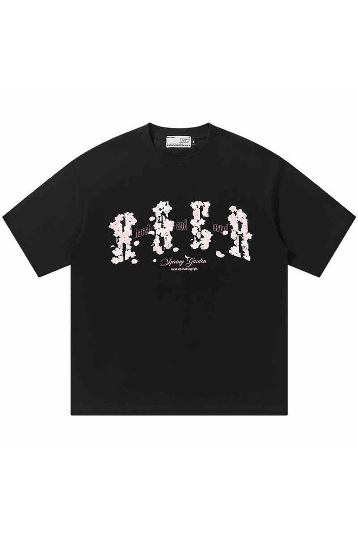 Falling Sakura Graphic Tee