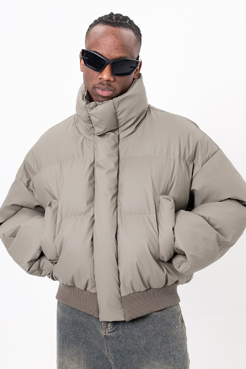 High Collar Puffer Jacket