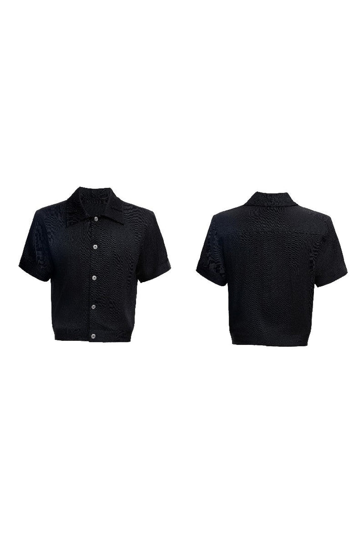 Textured Short Sleeve Shirt