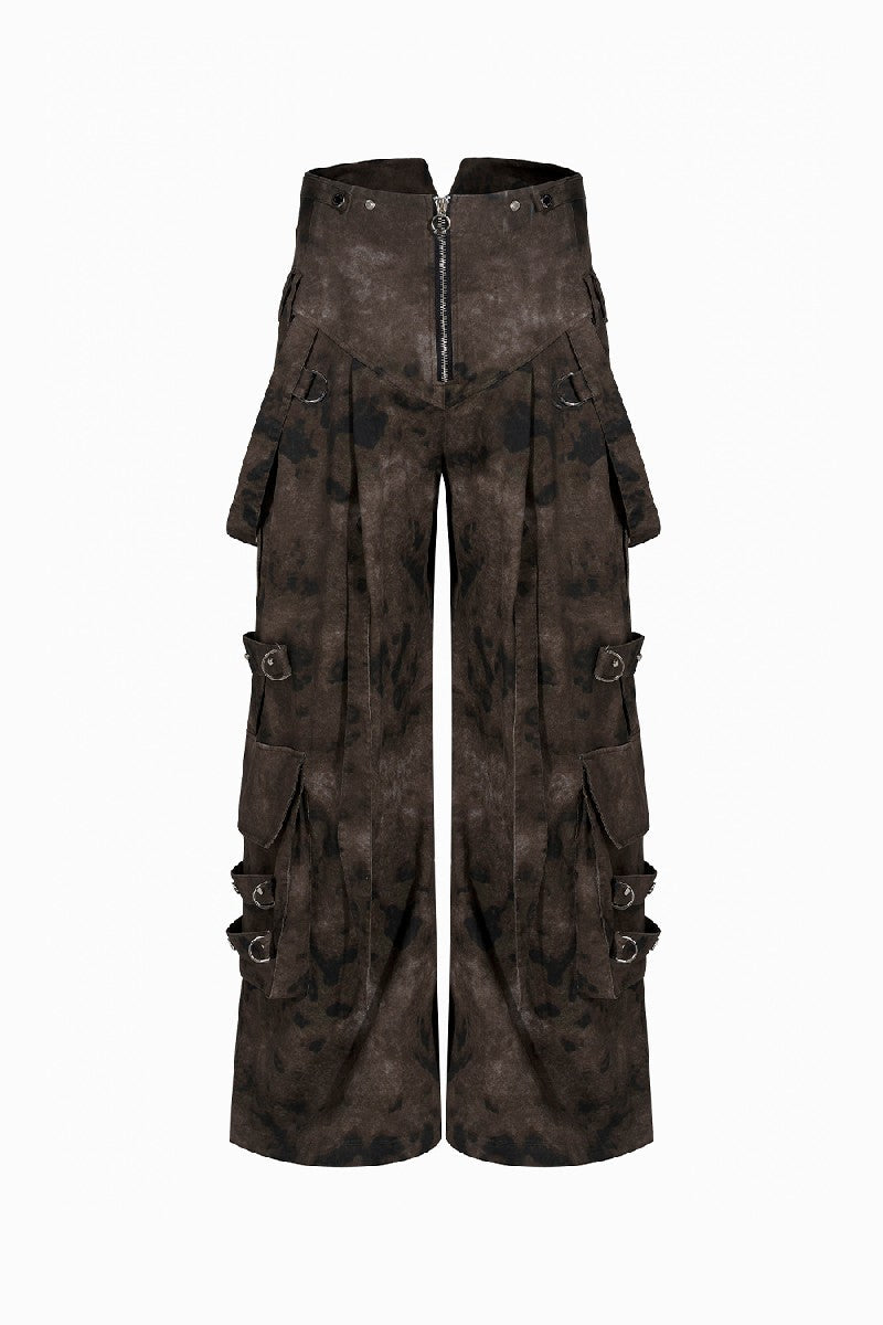 Camo Strap Cargo Jeans